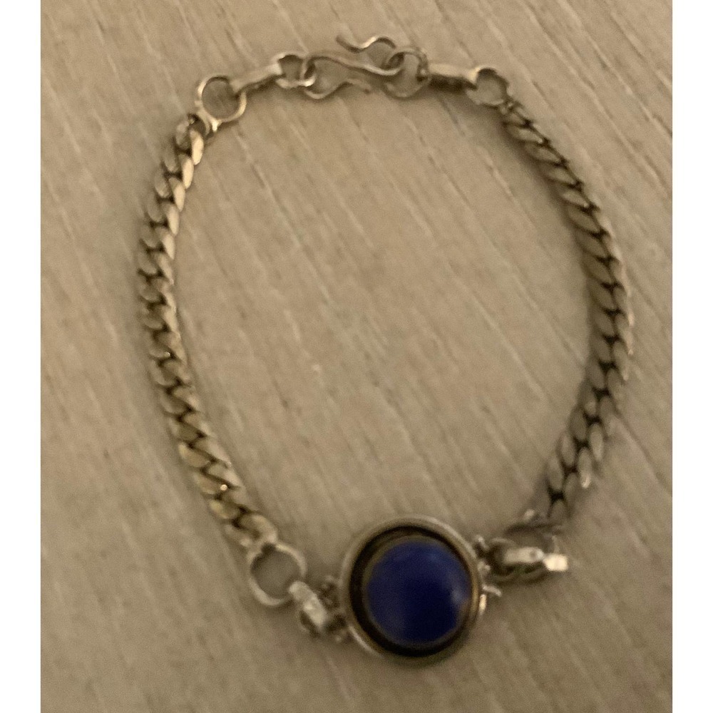 Vintage Sterling Silver Bracelet - Picture 2 of 2